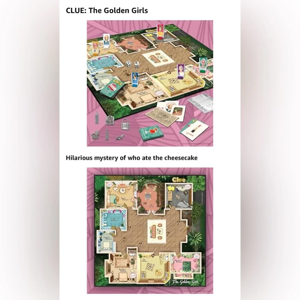 BRAND NEW UNOPENED 
Clue The Golden Girls Board Game - Picture 5 of 6